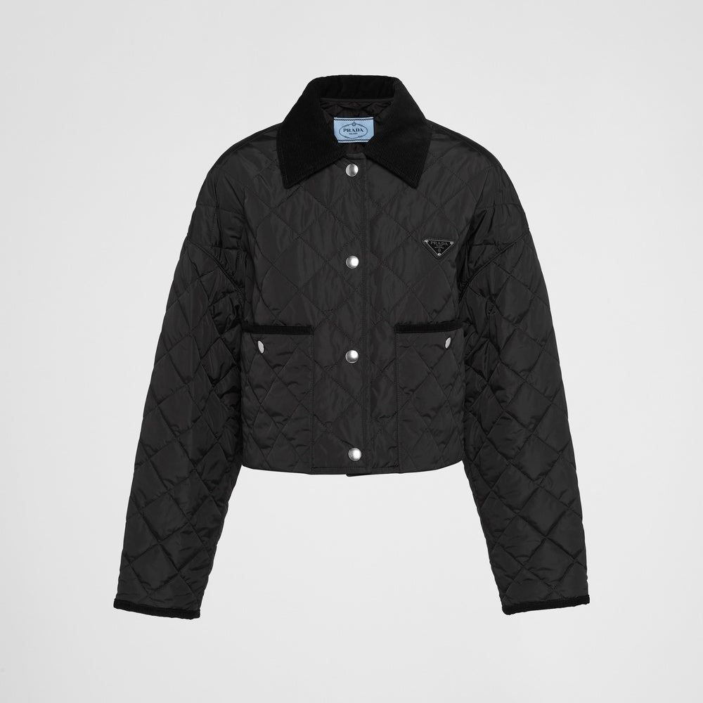 Light Re-Nylon cropped jacket