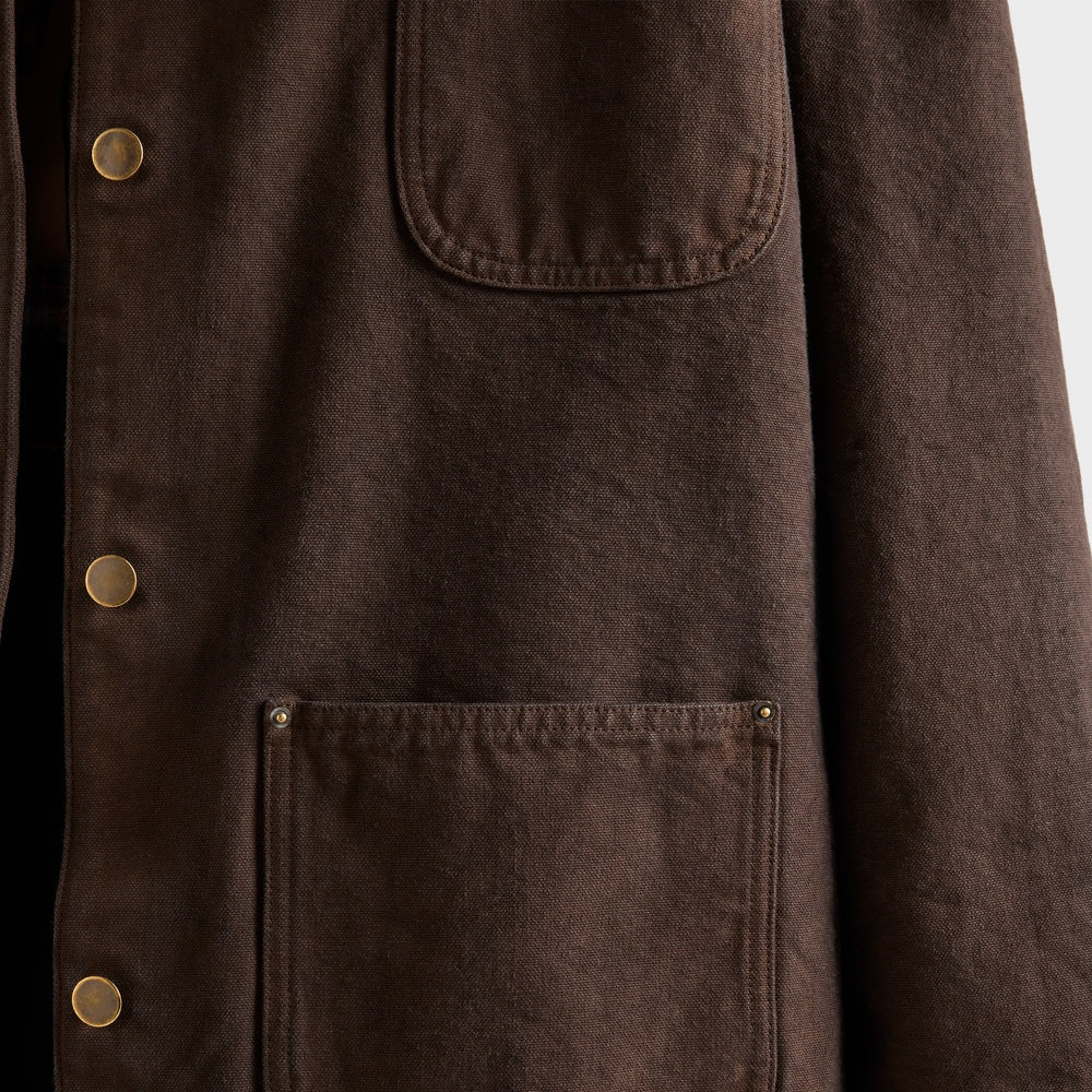 Canvas blouson jacket
