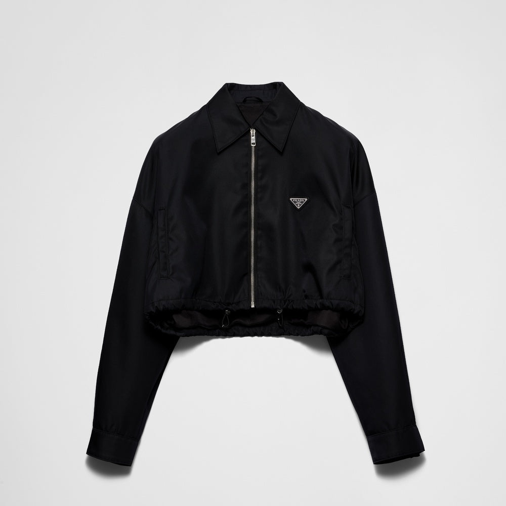Re-Nylon cropped blouson jacket