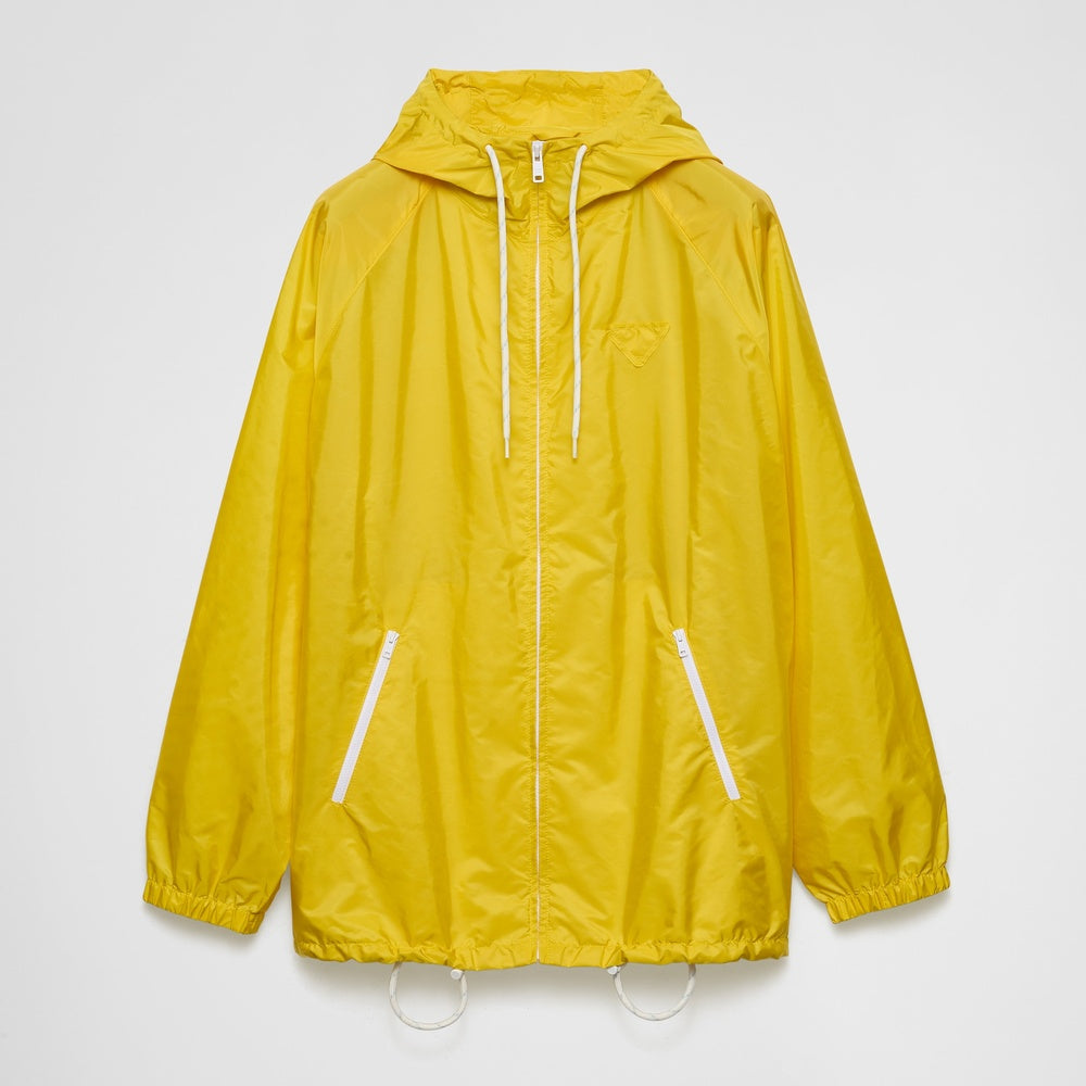 Lightweight Re-Nylon rain jacket