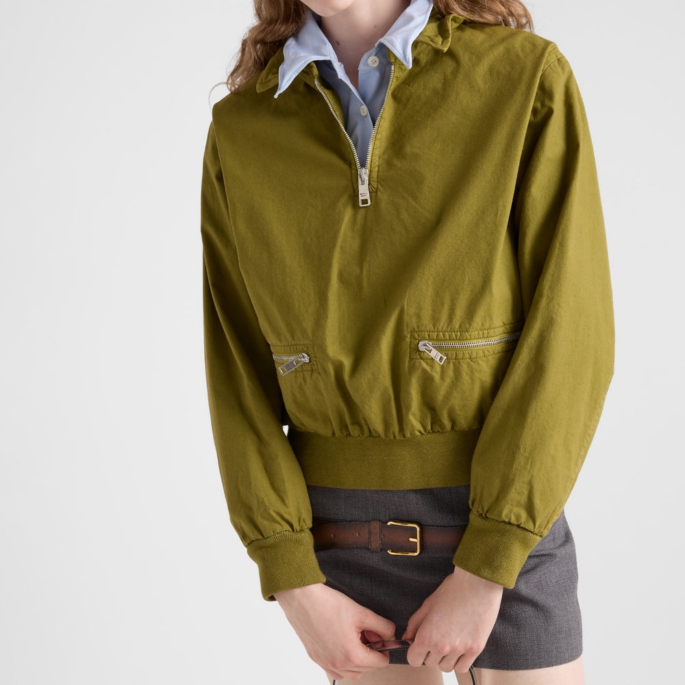 Poplin jacket