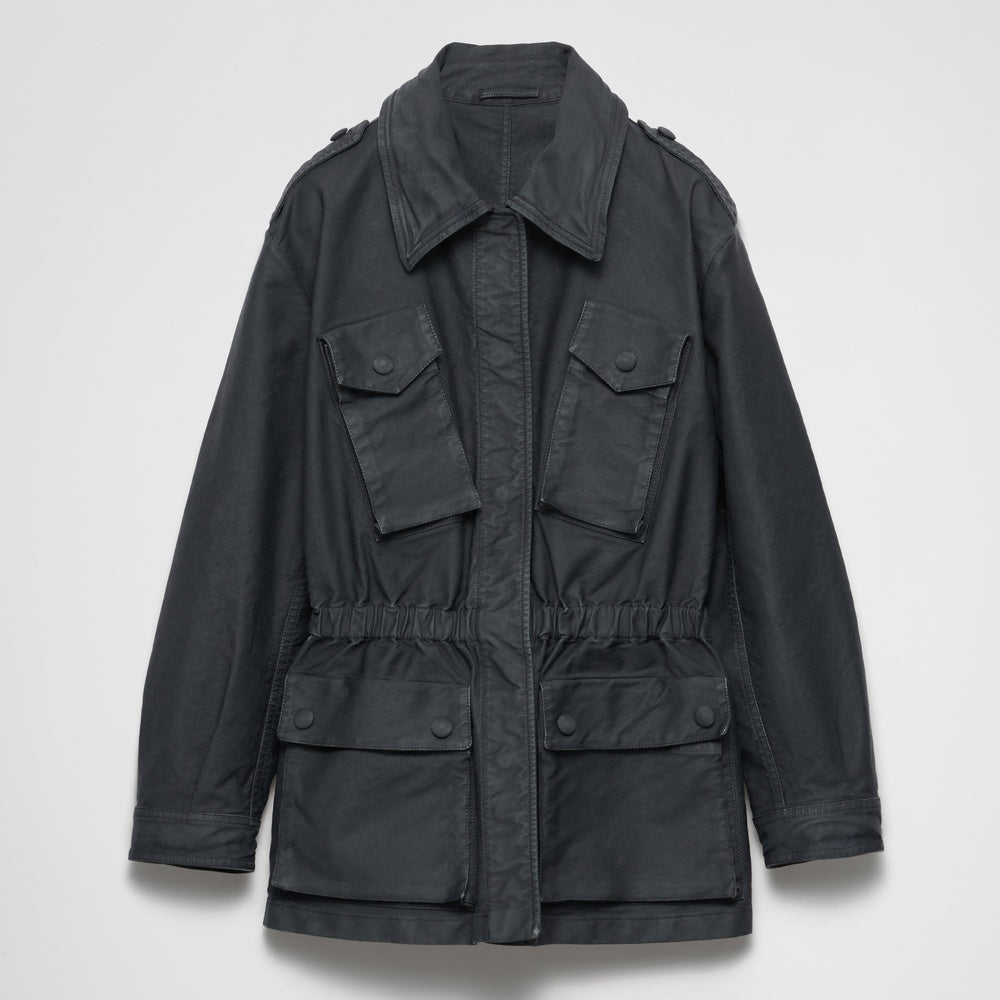Old cotton safari jacket