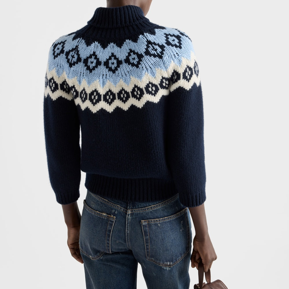 Wool and cashmere sweater