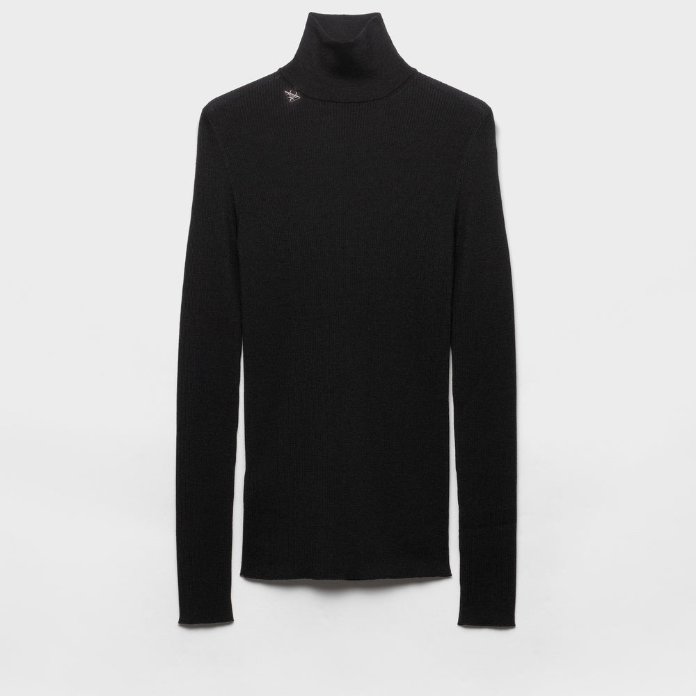 Wool turtleneck