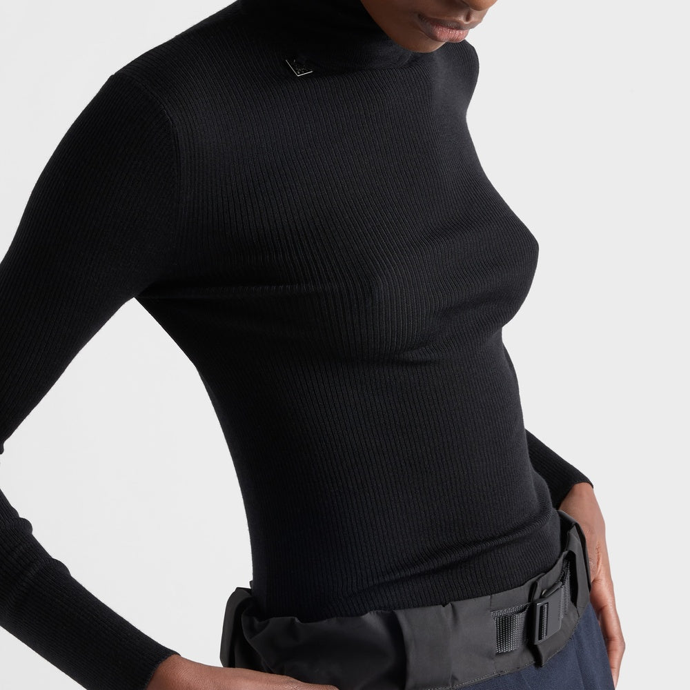 Wool turtleneck