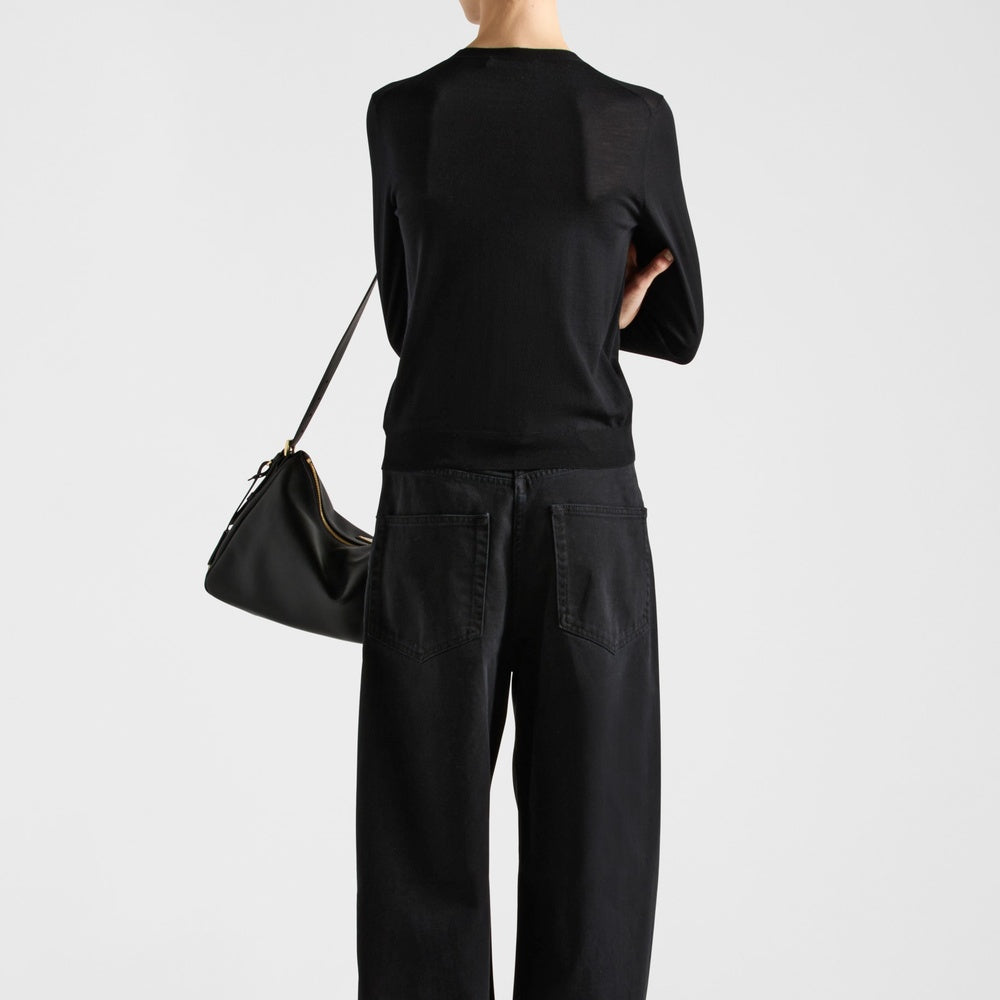 Superfine wool cardigan