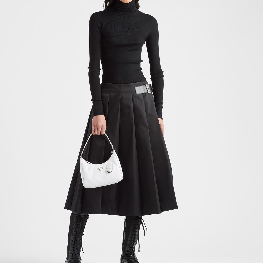 Superfine wool turtleneck sweater