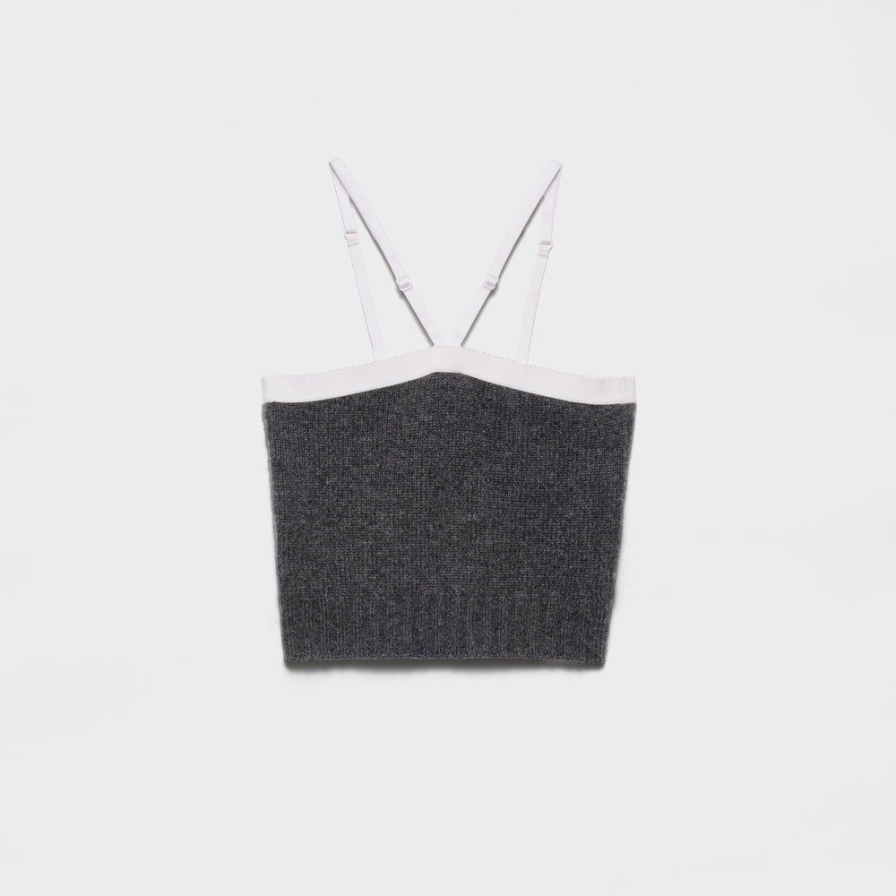 Cashmere and wool top