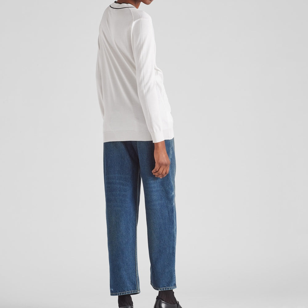 Silk cardigan
