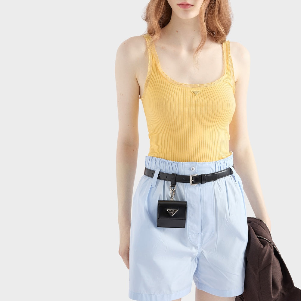 Ribbed cotton top