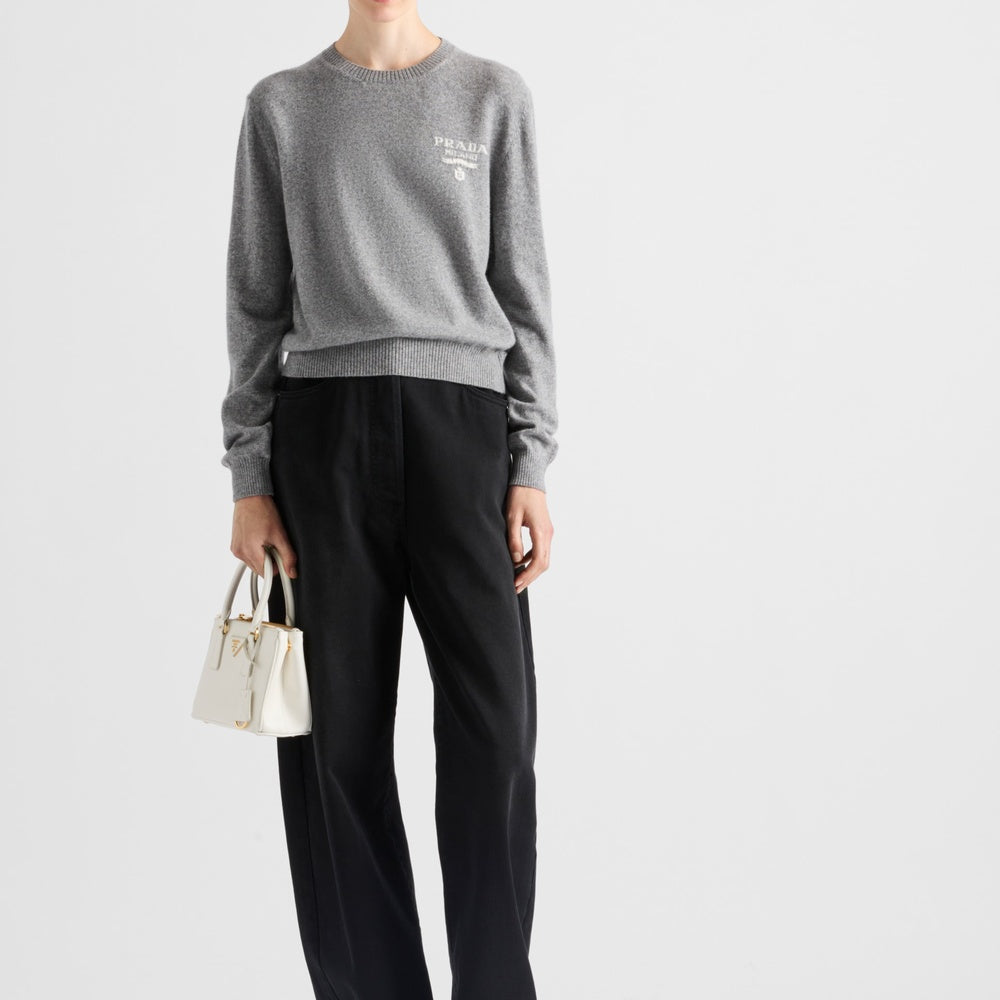 Cashmere and silk sweater