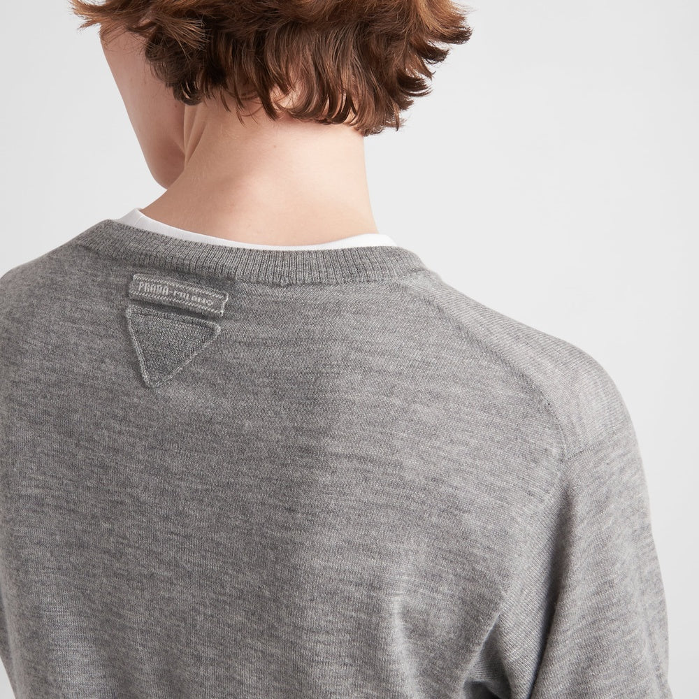 Cashmere crew-neck sweater