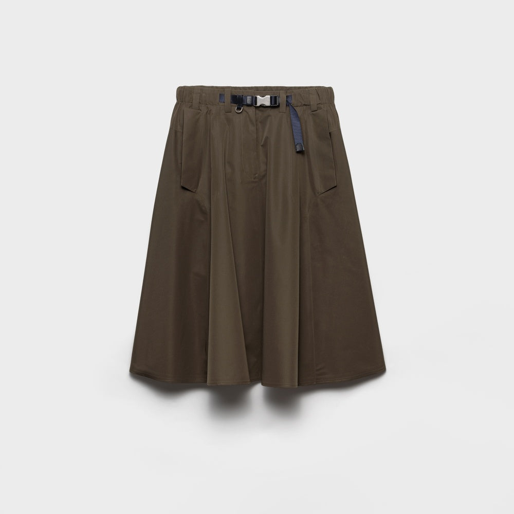 Technical fabric circle skirt