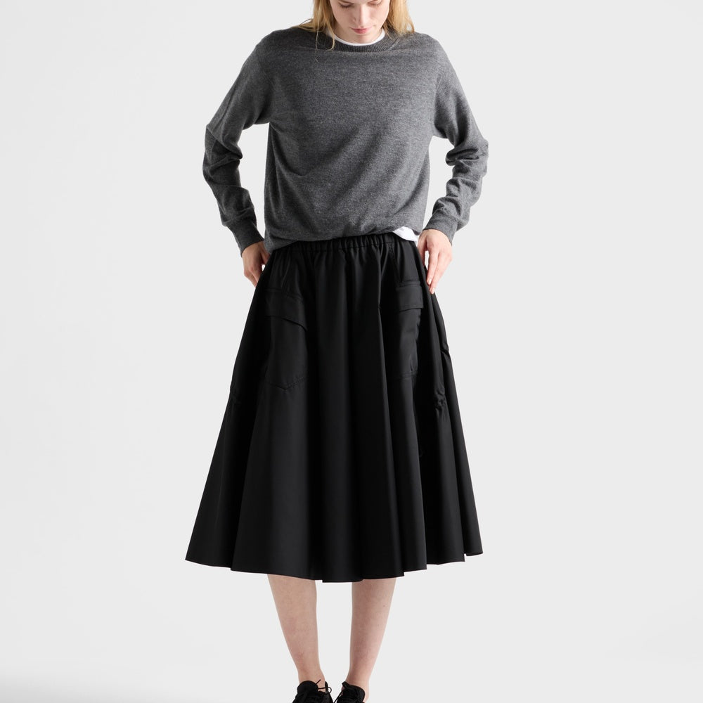 Re-Nylon circle skirt