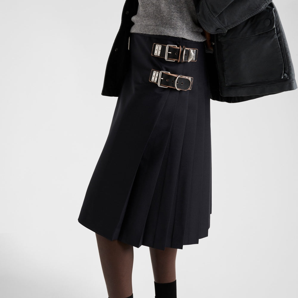 Kid mohair skirt