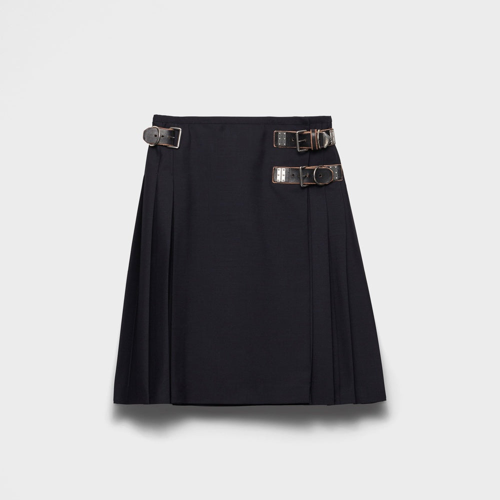Kid mohair skirt