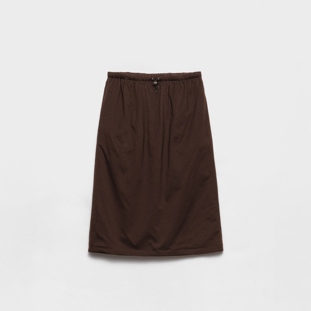 Reversible cotton jersey and Re-Nylon skirt