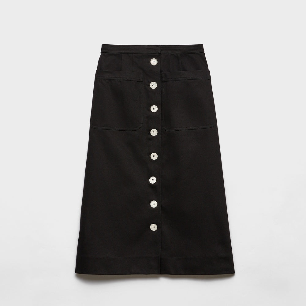 Cotton drill skirt