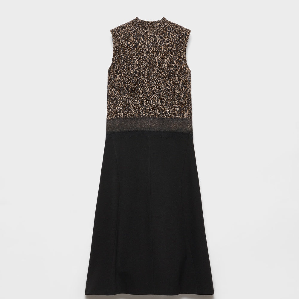 Shetland wool and cashmere dress