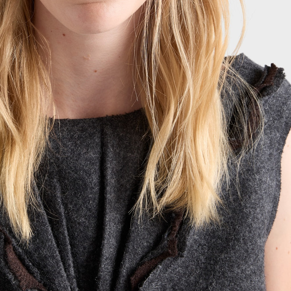 Shetland wool dress
