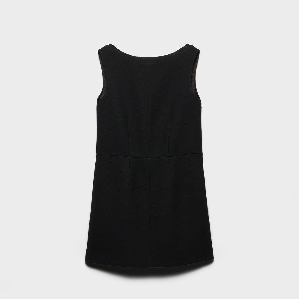 Natté mini-dress