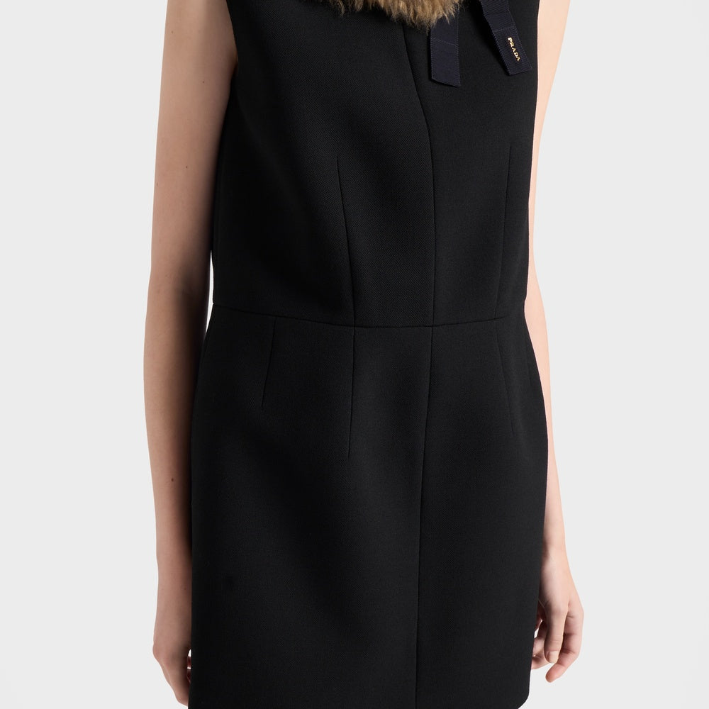 Natté mini-dress