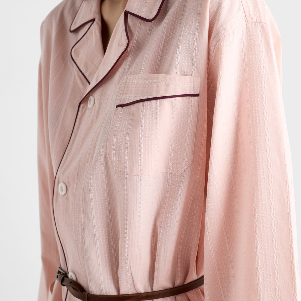 Cotton shirt dress