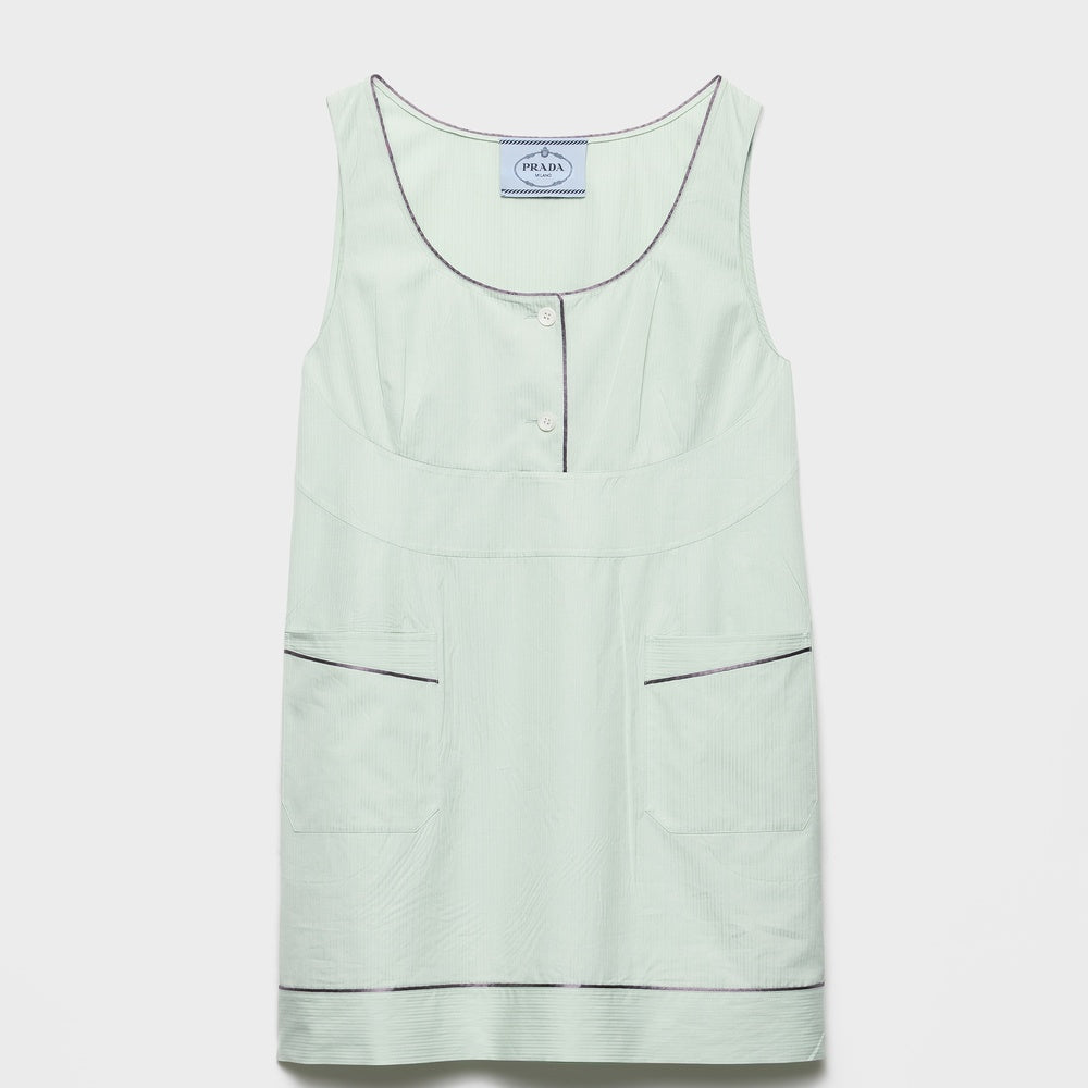 Cotton mini-dress