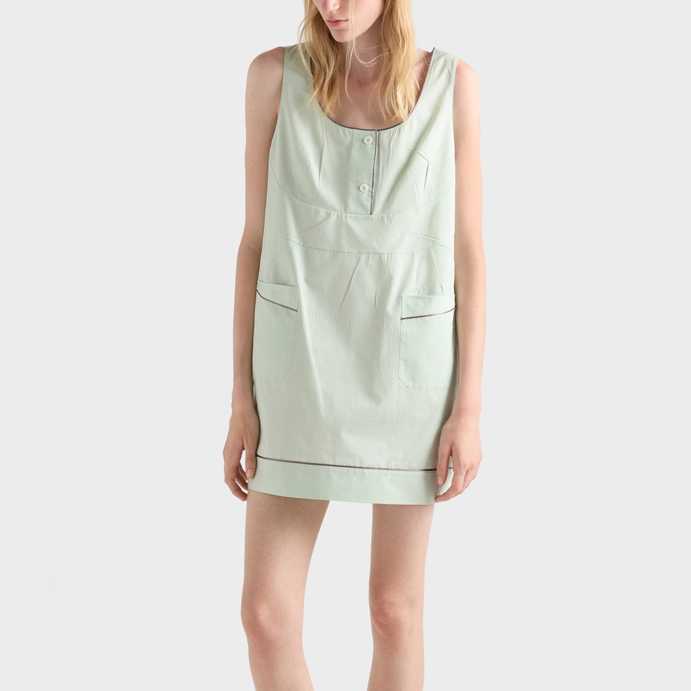 Cotton mini-dress