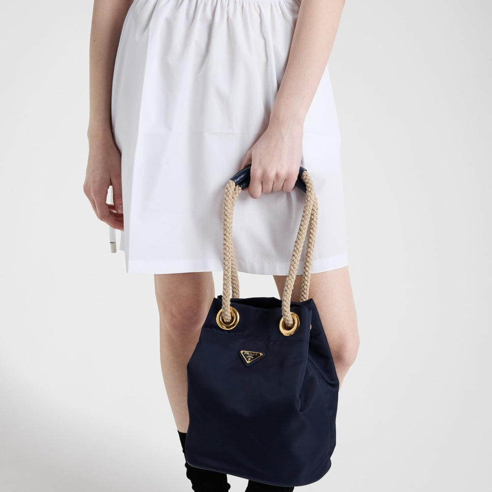 Poplin mini-dress