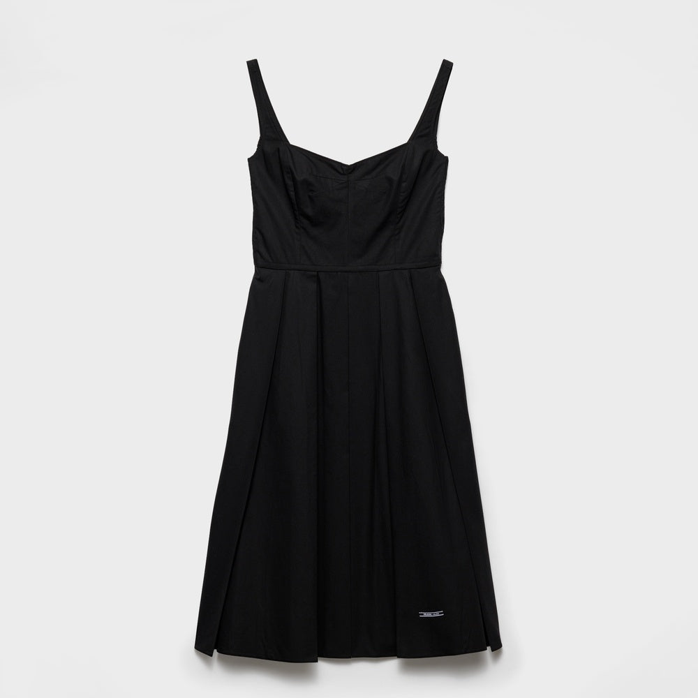 Cotton canvas dress