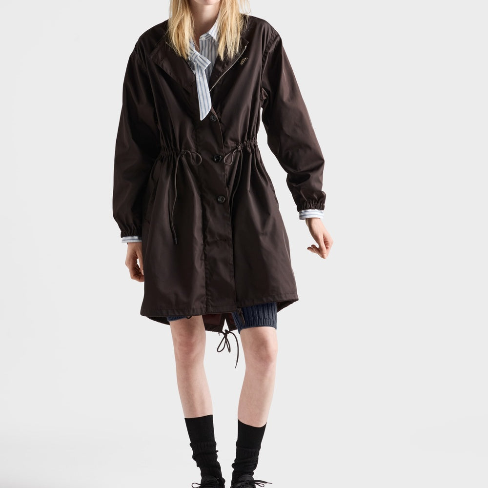 Re-Nylon raincoat