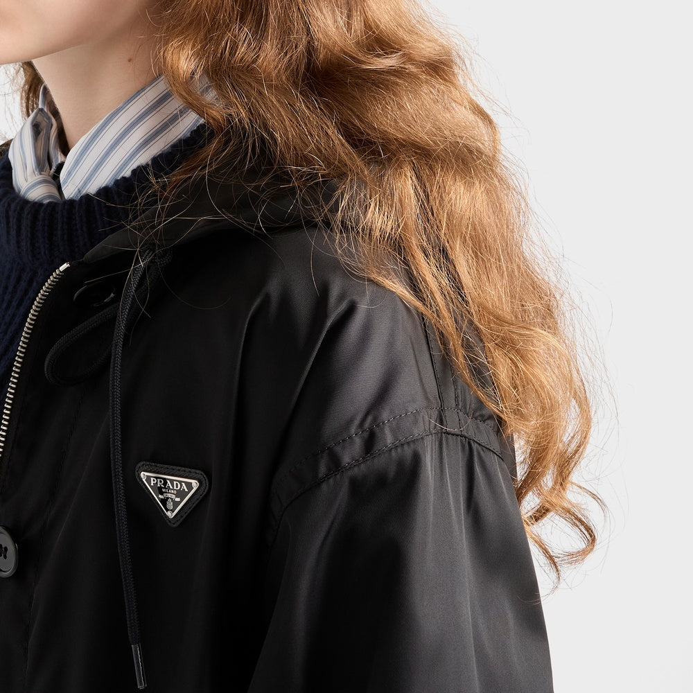 Re-Nylon raincoat