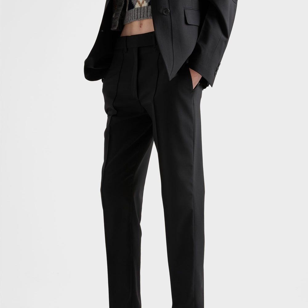 Light wool pants