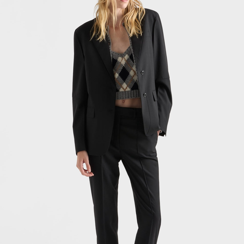 Light wool pants