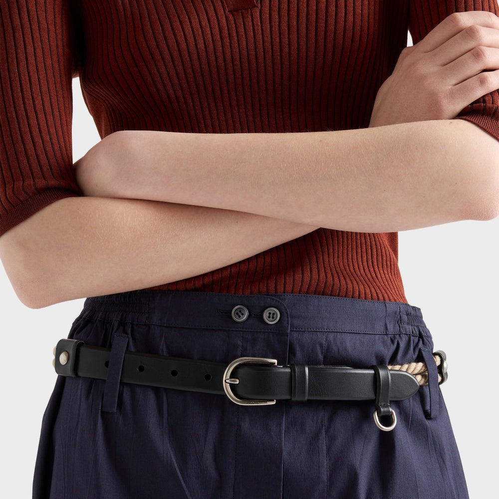 Cotton poplin pants