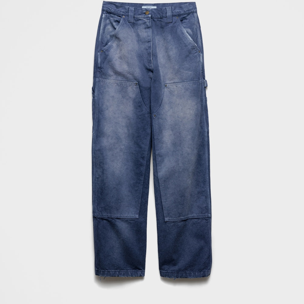 Canvas cargo pants