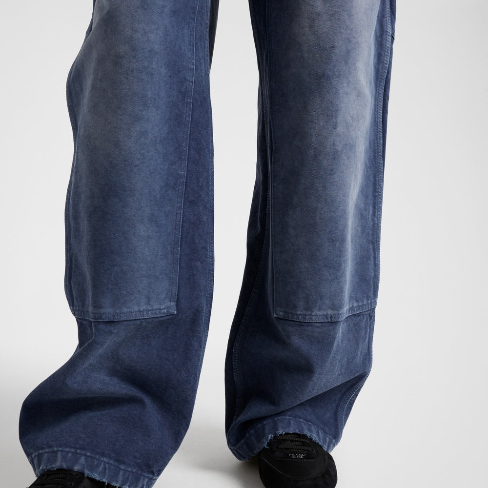Canvas cargo pants