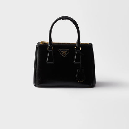 Prada Galleria small patent Saffiano leather bag