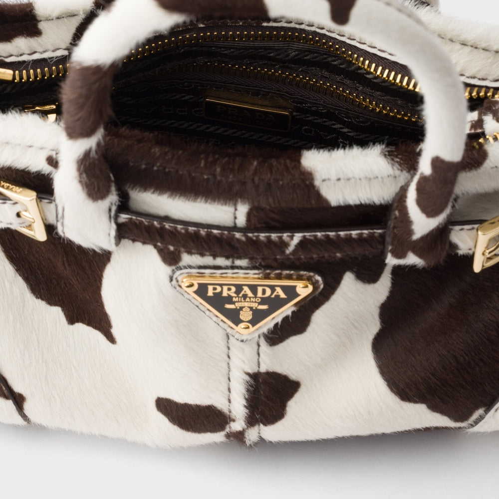 Prada Bonnie mini printed leather handbag