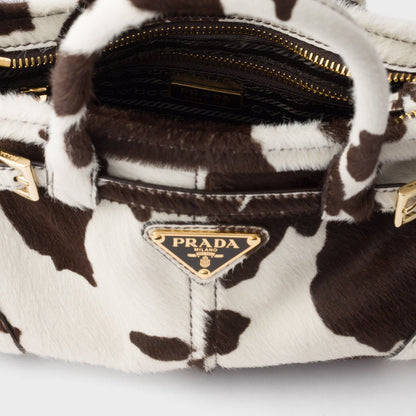 Prada Bonnie mini printed leather handbag
