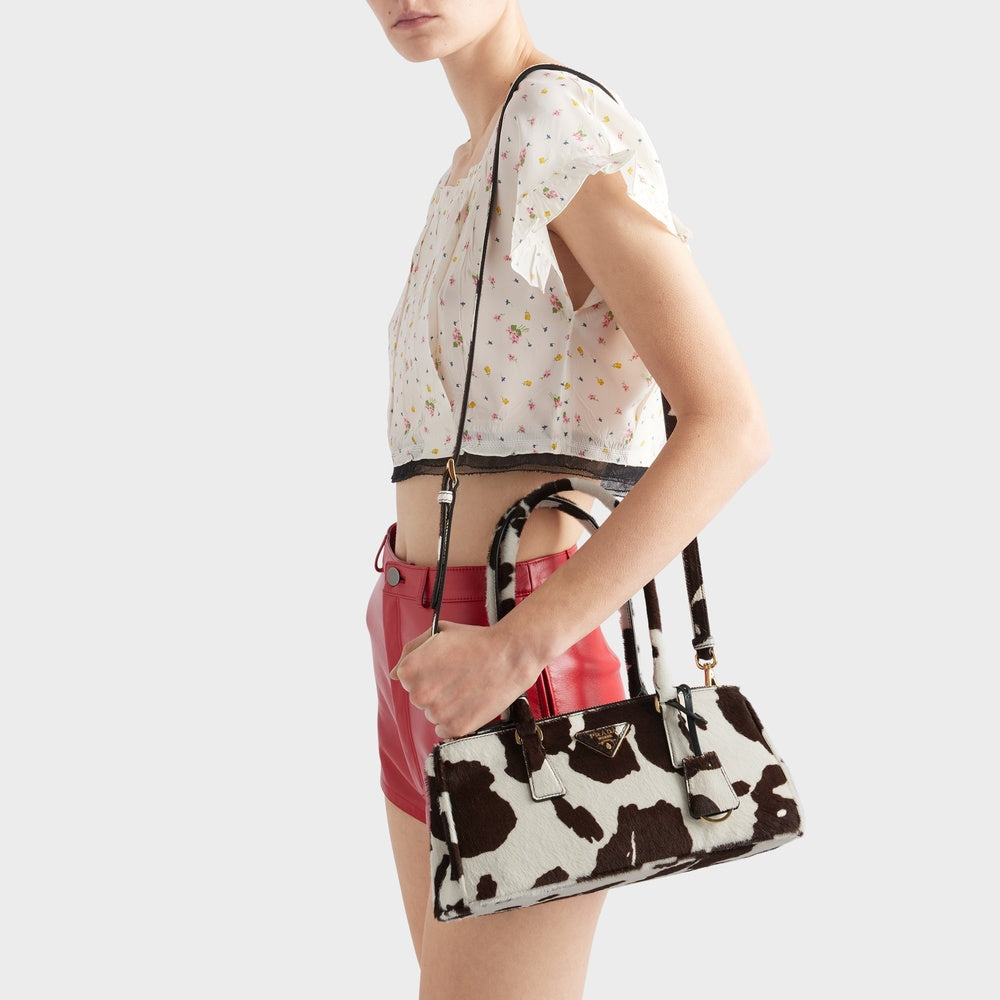 Prada Galleria medium printed leather bag