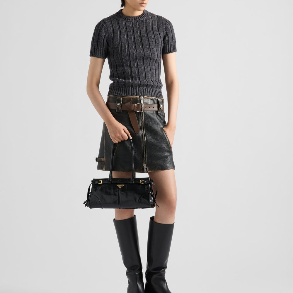 Prada Bonnie medium leather handbag