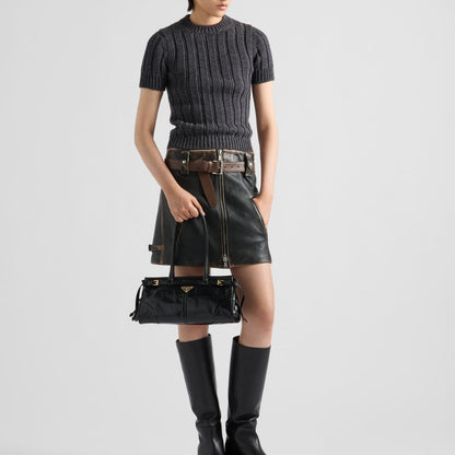Prada Bonnie medium leather handbag