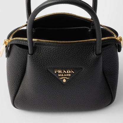 Mini leather handbag