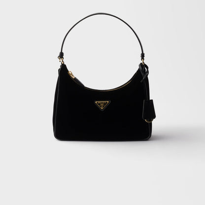 Prada Re-Edition 2005 velvet and Saffiano mini bag