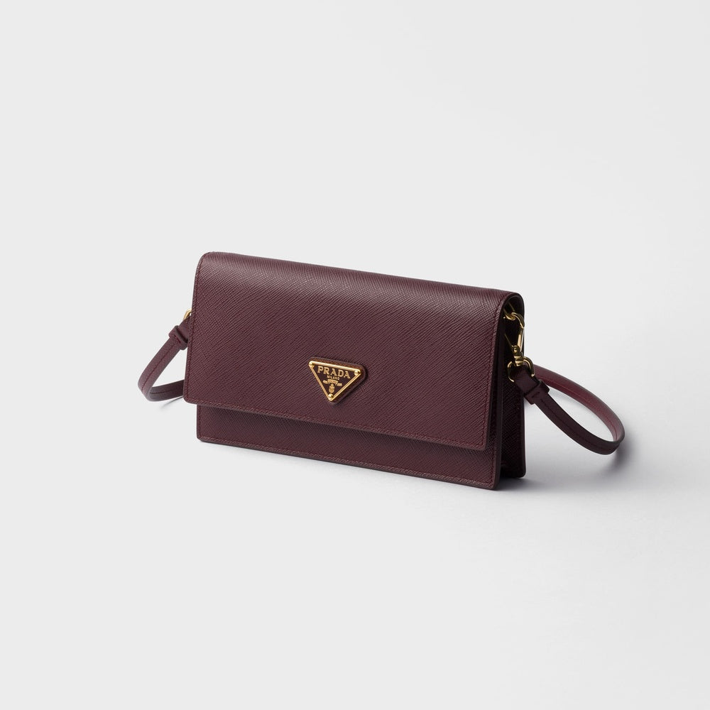 Saffiano leather mini-bag