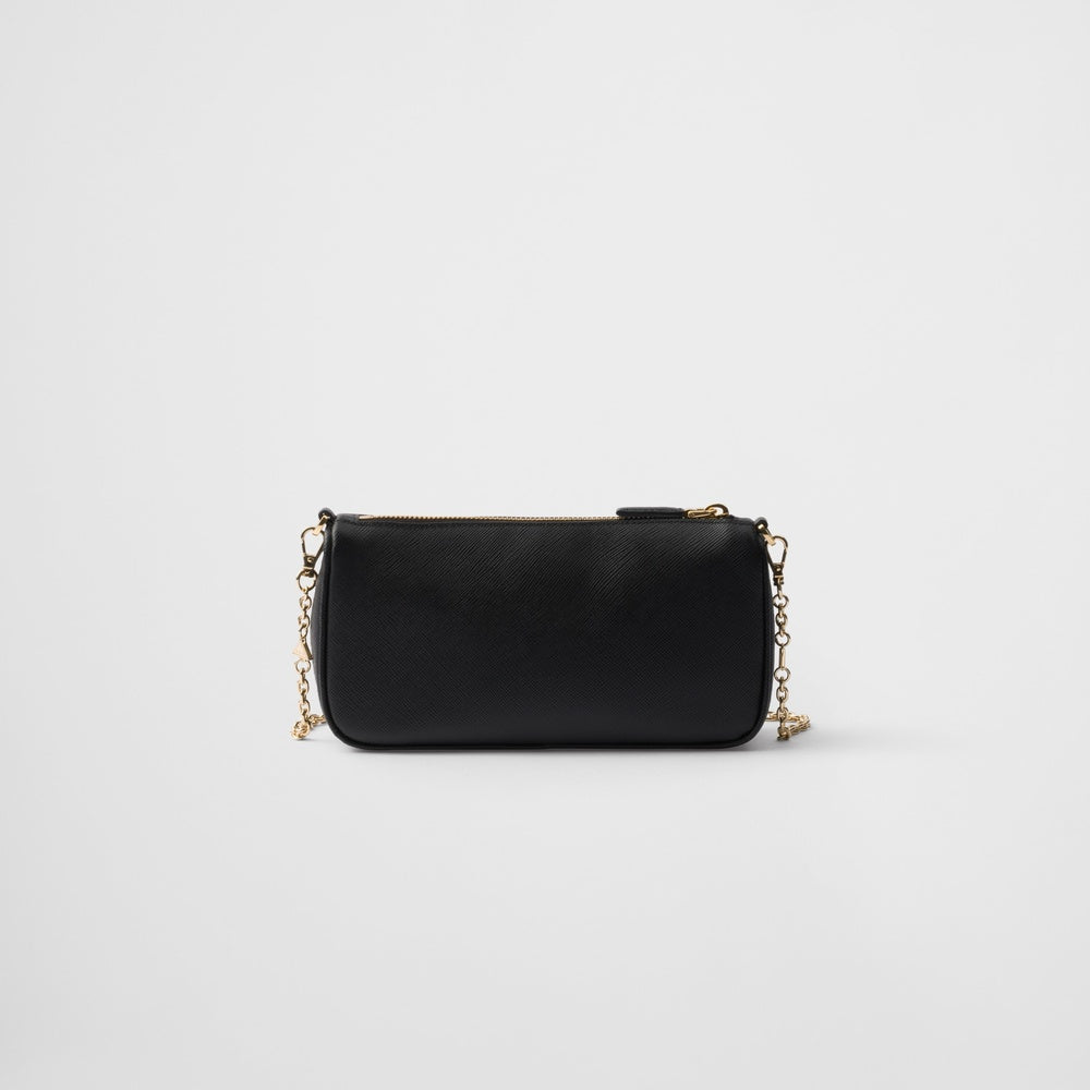 Mini Saffiano leather bag