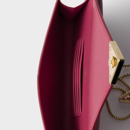 Mini Saffiano leather bag