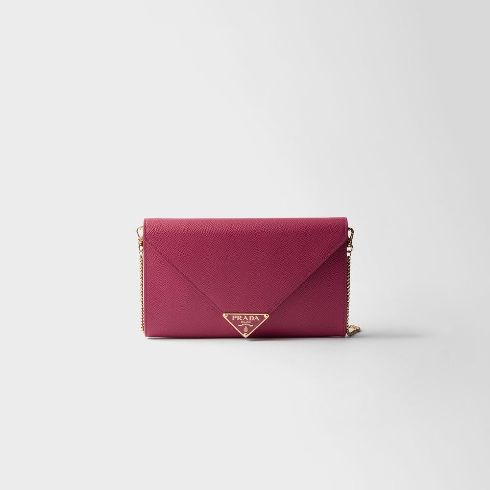 Mini Saffiano leather bag
